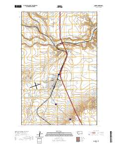 USGS US Topo 7.5-minute map for Conrad MT 2020
