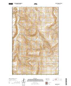 USGS US Topo 7.5-minute map for Conway Ridge MT 2020