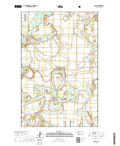 USGS US Topo 7.5-minute map for Creston MT 2020