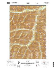 USGS US Topo 7.5-minute map for Crimson Peak MT 2020