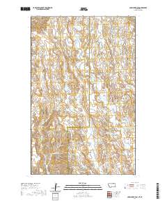 USGS US Topo 7.5-minute map for Crow Creek Dam MTSK 2020