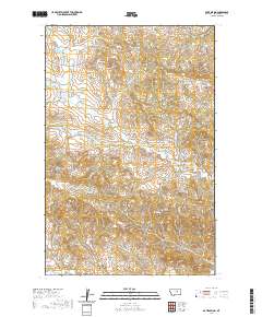 USGS US Topo 7.5-minute map for Davis Spring MT 2020