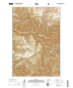 USGS US Topo 7.5-minute map for Deep Creek Park MT 2020