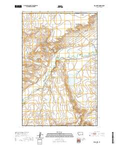 USGS US Topo 7.5-minute map for Del Bonita MT 2020