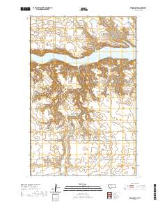 USGS US Topo 7.5-minute map for Denson Ranch MT 2020