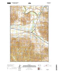 USGS US Topo 7.5-minute map for Dixon MT 2020