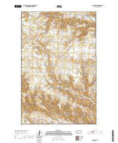 USGS US Topo 7.5-minute map for Dodson NE MT 2020