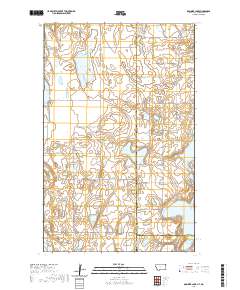 USGS US Topo 7.5-minute map for Dominek Lake MTND 2020