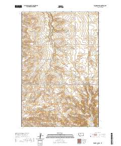 USGS US Topo 7.5-minute map for Dorner School MT 2020