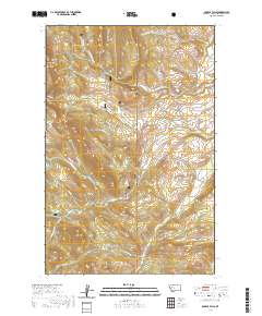 USGS US Topo 7.5-minute map for Double Falls MT 2020