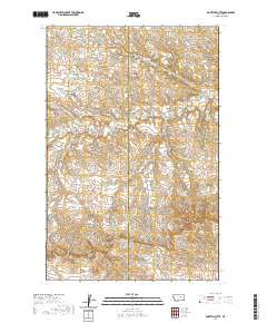 USGS US Topo 7.5-minute map for Dovetail Butte MT 2020