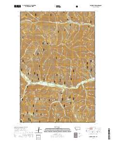 USGS US Topo 7.5-minute map for Driveway Peak MT 2020