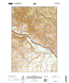 USGS US Topo 7.5-minute map for Drummond MT 2020
