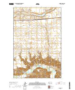 USGS US Topo 7.5-minute map for Dunkirk MT 2020