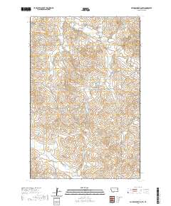 USGS US Topo 7.5-minute map for Duplisse Creek South MT 2020