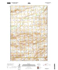 USGS US Topo 7.5-minute map for Dupuyer East MT 2020