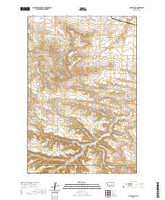 USGS US Topo 7.5-minute map for Eagle Point MT 2020