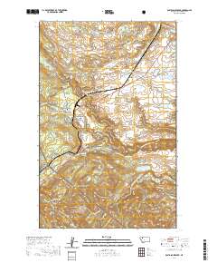 USGS US Topo 7.5-minute map for East Glacier Park MT 2020