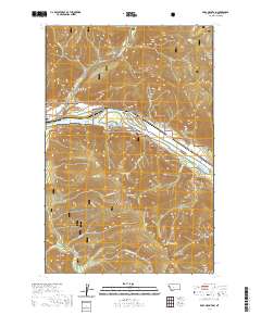 USGS US Topo 7.5-minute map for Eddy Mountain MT 2020