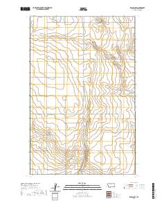 USGS US Topo 7.5-minute map for Een School MT 2020