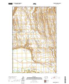 USGS US Topo 7.5-minute map for Ellsworth Coulee MT 2020