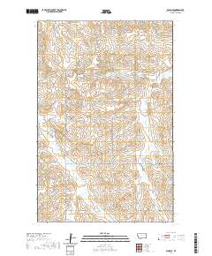 USGS US Topo 7.5-minute map for Elmdale MT 2020