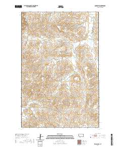 USGS US Topo 7.5-minute map for Elmdale NW MT 2020