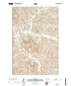 USGS US Topo 7.5-minute map for Elmdale SW MT 2020