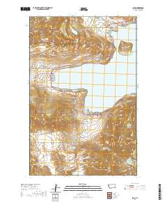 USGS US Topo 7.5-minute map for Elmo MT 2020