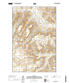 USGS US Topo 7.5-minute map for Emerick Bench MT 2020