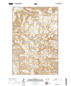 USGS US Topo 7.5-minute map for Emily Coulee MT 2020