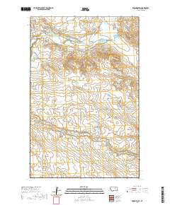 USGS US Topo 7.5-minute map for Emond Ranch MT 2020