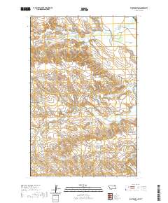 USGS US Topo 7.5-minute map for Engstrom Ranch MT 2020