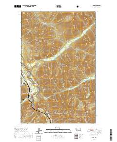 USGS US Topo 7.5-minute map for Essex MT 2020