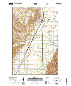 USGS US Topo 7.5-minute map for Fairview MTND 2020