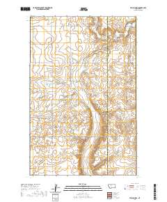 USGS US Topo 7.5-minute map for Faris School MT 2020