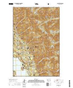 USGS US Topo 7.5-minute map for Felix Peak MT 2020