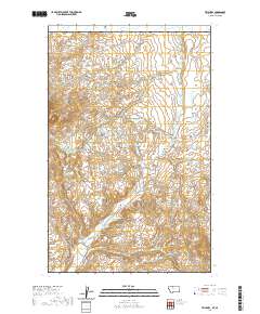 USGS US Topo 7.5-minute map for Fey Lakes MTAB 2020