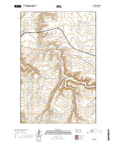 USGS US Topo 7.5-minute map for Fife MT 2020
