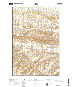 USGS US Topo 7.5-minute map for Fish Dam MT 2020