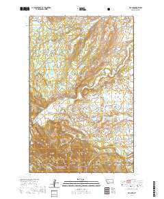 USGS US Topo 7.5-minute map for Fish Lake MT 2020
