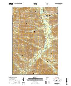 USGS US Topo 7.5-minute map for Fisher Mountain MT 2020