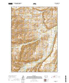 USGS US Topo 7.5-minute map for Fishtail MT 2020