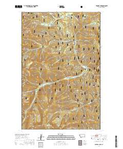 USGS US Topo 7.5-minute map for Fishtrap Lake MT 2020
