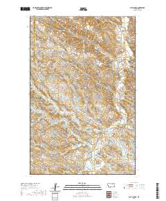 USGS US Topo 7.5-minute map for Flat Coulee MT 2020