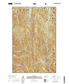 USGS US Topo 7.5-minute map for Flatiron Mountain MT 2020