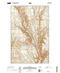 USGS US Topo 7.5-minute map for Forks MT 2020