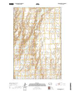 USGS US Topo 7.5-minute map for Forsman Reservoir MT 2020