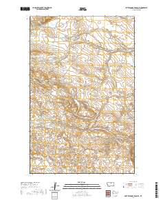 USGS US Topo 7.5-minute map for Fort Belknap Agency SE MT 2020