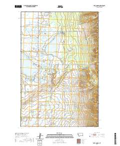 USGS US Topo 7.5-minute map for Fort Connah MT 2020